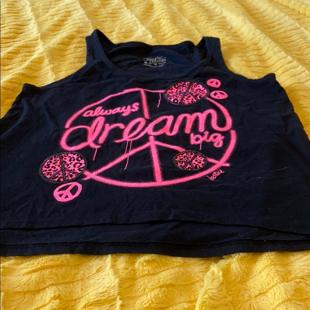 Girls sequined tank